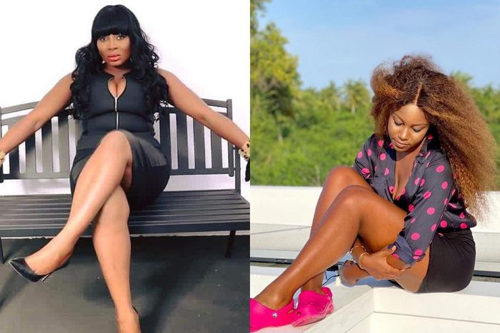 Gloria Sarfo and Yvonne Nelson