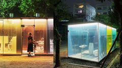 The genius behind Japan’s New transparent public toilets