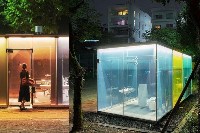 The genius behind Japan’s New transparent public toilets