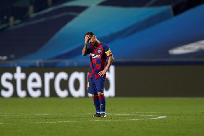 Lionel Messi and Barcelona were left humiliated by an 8-2 defeat by Bayern Munich in the Champions League quarter-finals