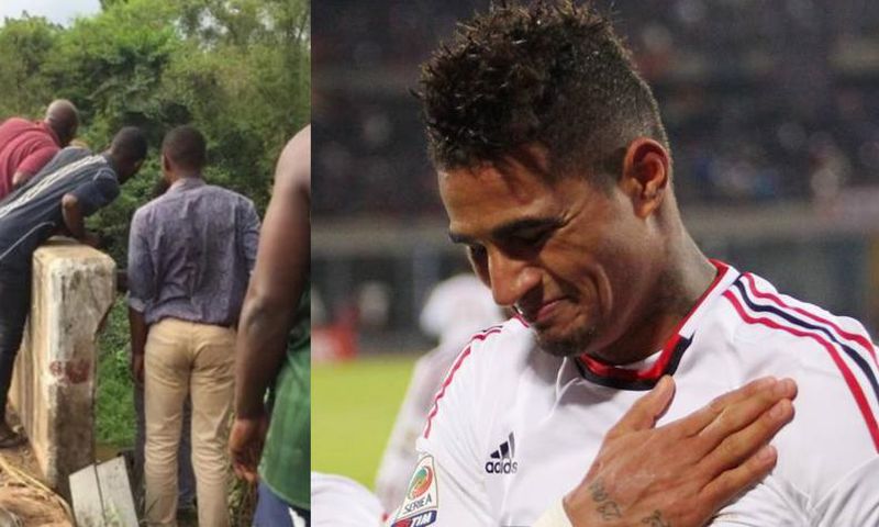 Kevin-Prince Boateng vows to support families of Offinso accident victims