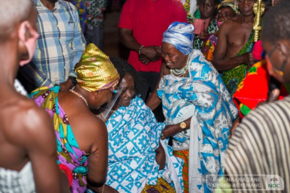 Prof. Naana Opoku-Agyemang enstooled as Nkosuohemaa