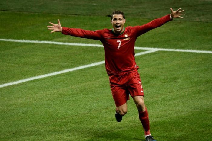 Cristiano Ronaldo enjoyed a spectacular night when Portugal beat Sweden in Solna in 2013