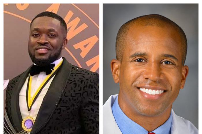 Kennedy Osei and Dr Edjah Nduom