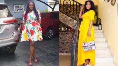 Tracey Boakye and Mzbel