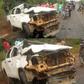 Damaged bullion van