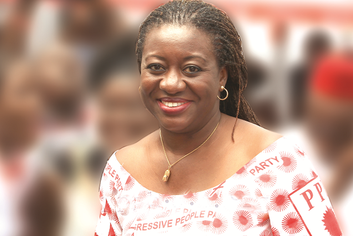 Brigitte Dzogbenuku, PPP flagbearer