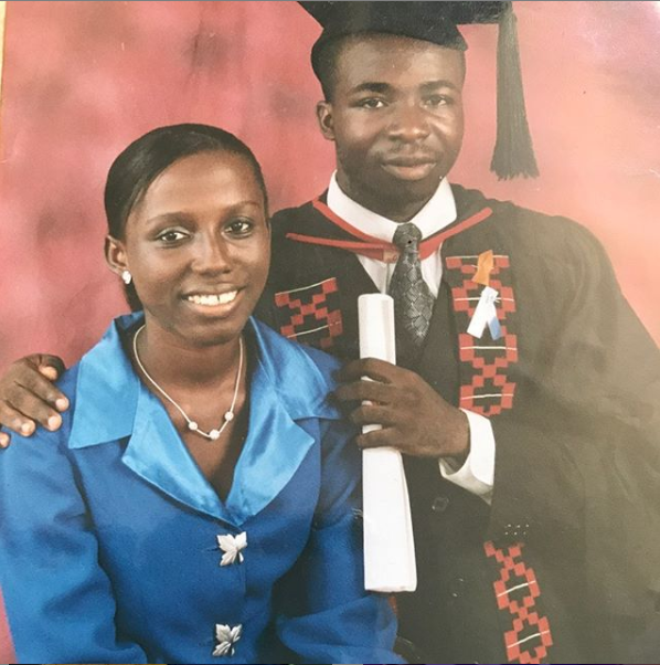 Diana Hamilton and her husband