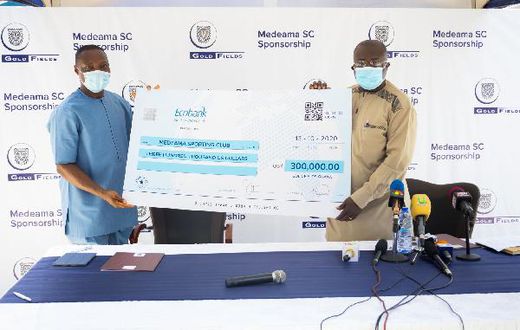 Medeama receives 300,000
