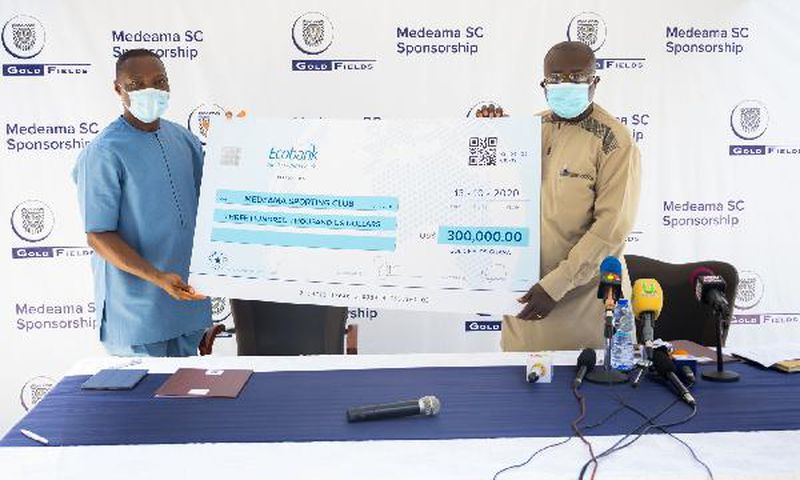 Medeama receives 300,000