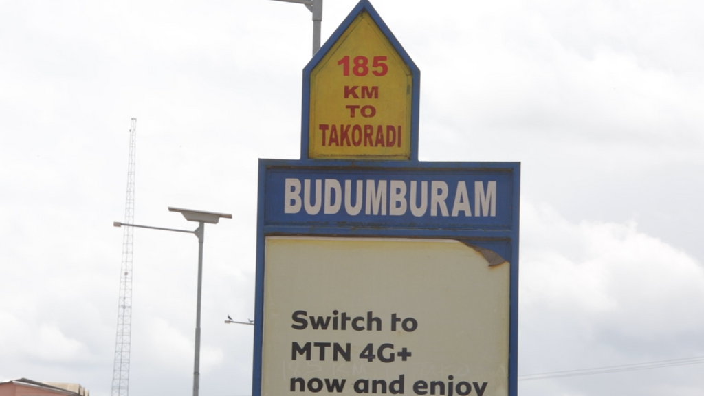 Buduburam is located in Ghana's Central region