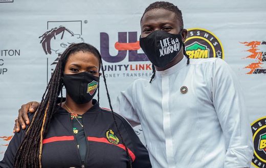 Aisha Mode and Stonebwoy