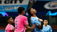 Gabriel Jesus made the most of two shocking mistakes by Raphael Varane, scoring one goal and creating another as Manchester City beat Real Madrid 2-1 to reach the Champions League quarter-finals 4-2 on aggregate on Friday