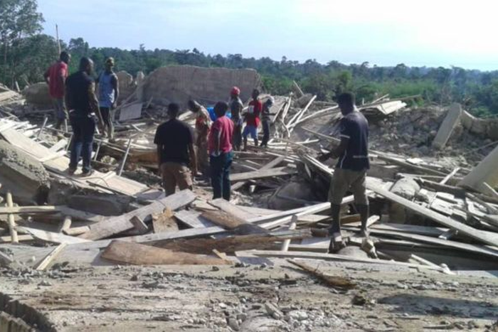 One dies, three worshipers injured in church building collapse