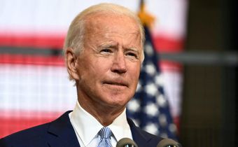 Democratic presidential nominee and former Vice President Joe Biden speaks about safety in America during a campaign appearance in Pittsburgh, Pennsylvania, on August 31, 2020.