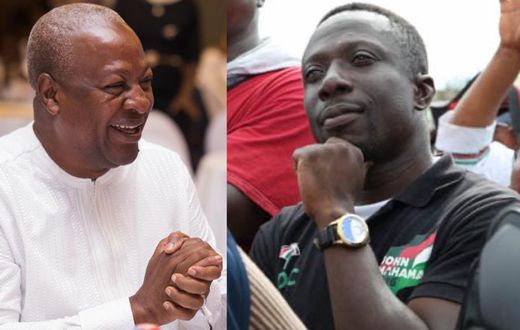 John Mahama and Mr Beautiful
