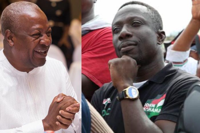 John Mahama and Mr Beautiful