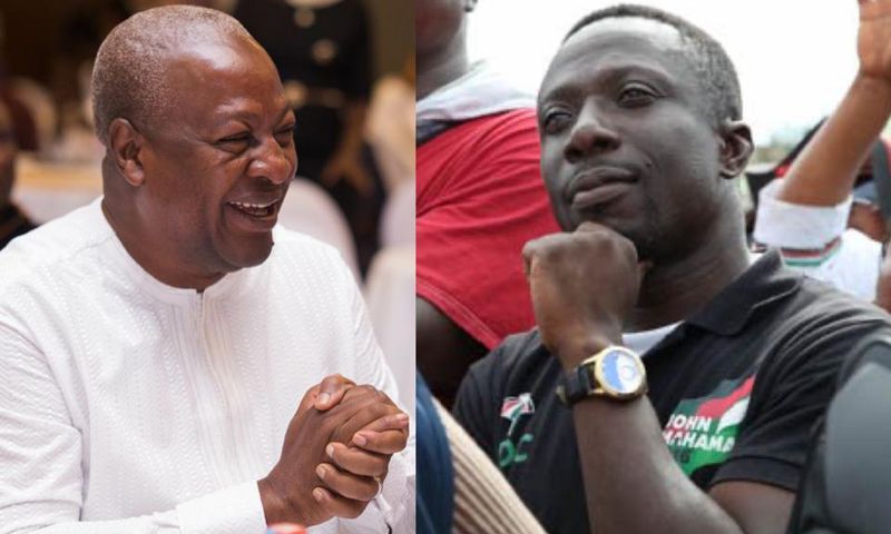John Mahama and Mr Beautiful