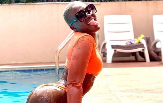 Fella Makafui bikini photo