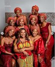 Selasie and her bridesmaids