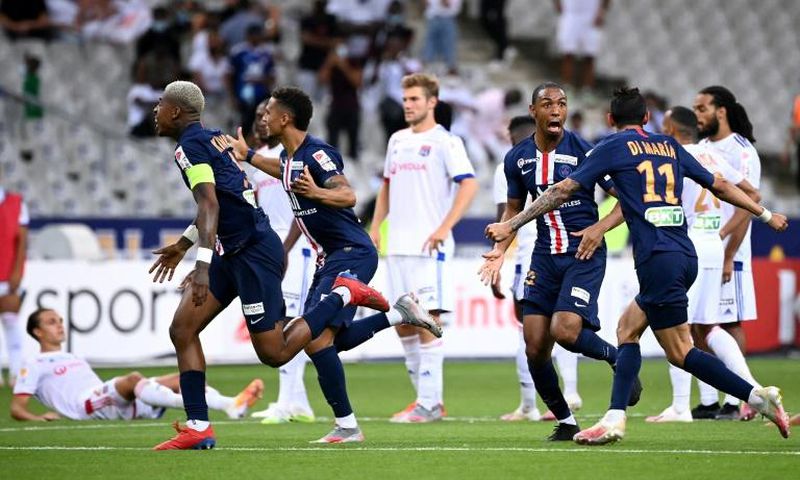 Paris Saint-Germain beat Lyon on penalties in Friday's French League Cup final. They play Atalanta in the Champions League quarter-finals on August 12
