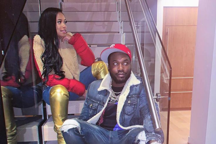 Meek Mill and Milan Harris [Instagram/IamMilanRouge]