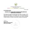 Statement from the Presidency