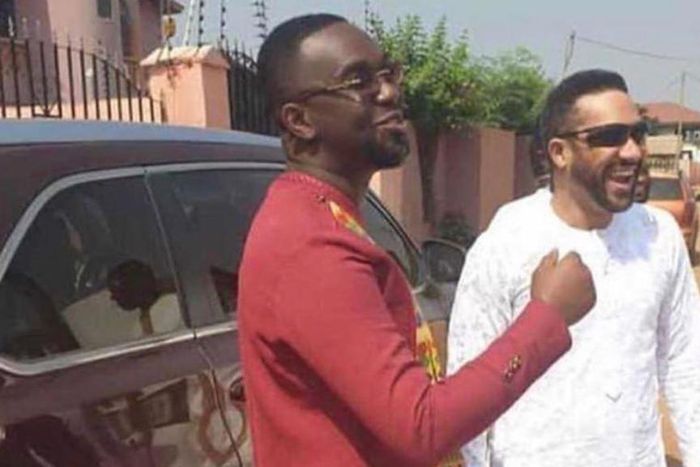 Majid Michel at Joe Mettle's wedding