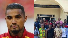 Kevin-Prince Boateng donates $16k to families of eight dead footballers at Offinso