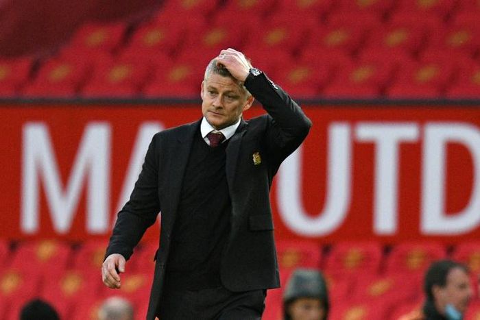 Manchester United manager Ole Gunnar Solskjaer after his 6-1 home defeat to Spurs