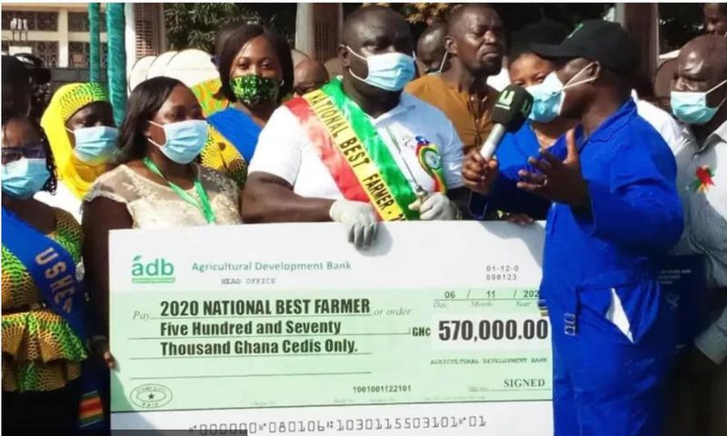 Solomon Kojo Kusi takes home huge cash as 2020 national best farmer