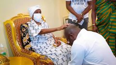 Nana Ama Konadu Yiadom blesses Bawumia