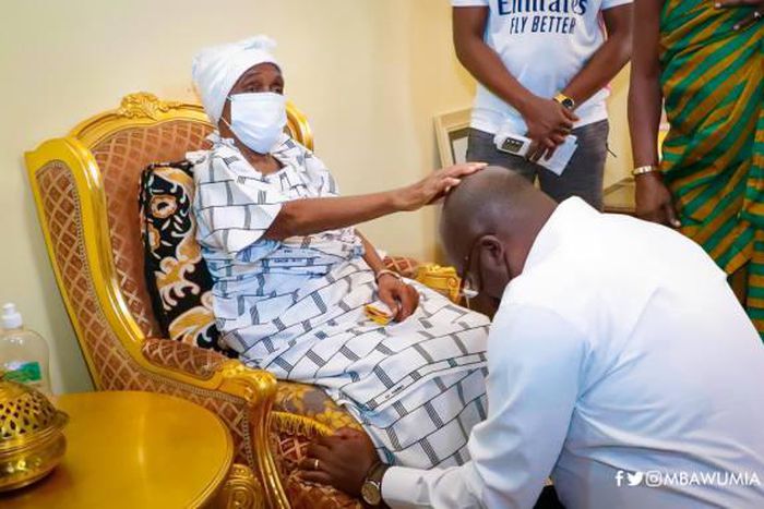 Nana Ama Konadu Yiadom blesses Bawumia
