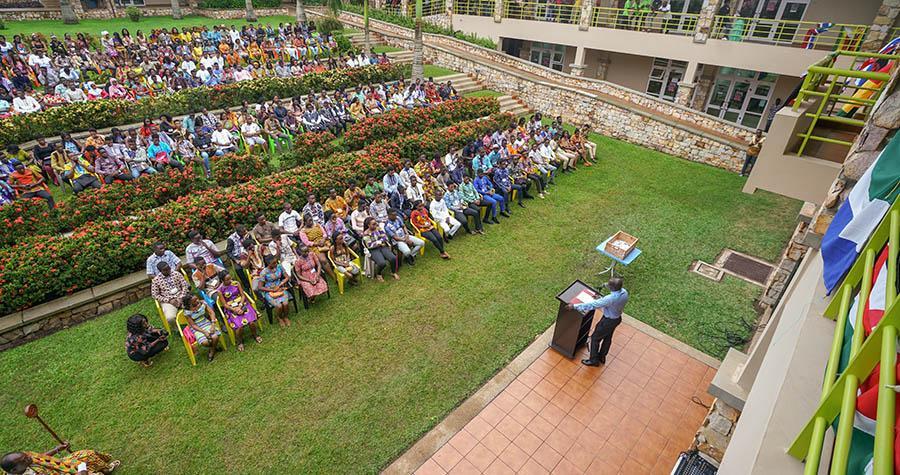 Ashesi University is the youngest university to have been granted a Presidential Charter in Ghana's history