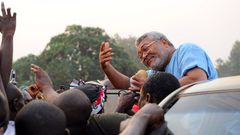 Rawlings initially came to power as flight lieutenant of the Ghana Air Force