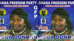 Akua Donkor launches manifesto; 1-year maternity leave, farmers to be on payroll after age 40
