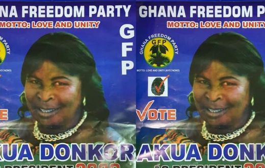Akua Donkor launches manifesto; 1-year maternity leave, farmers to be on payroll after age 40