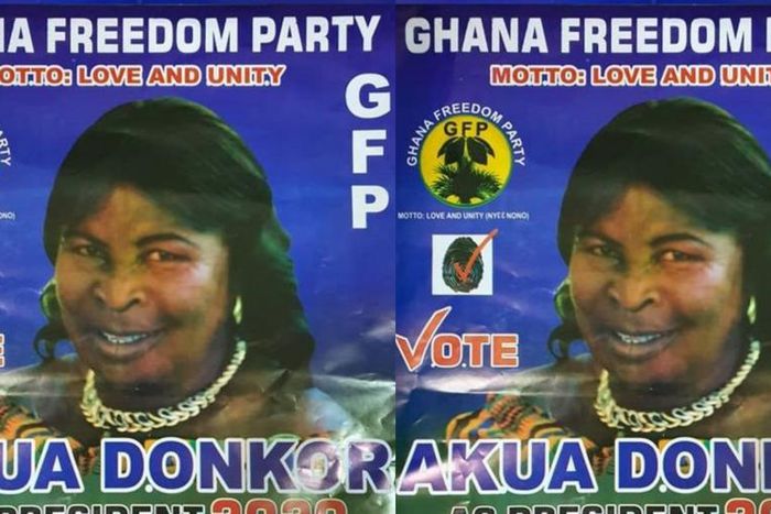 Akua Donkor launches manifesto; 1-year maternity leave, farmers to be on payroll after age 40