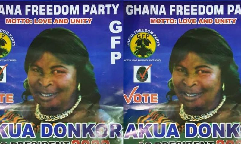 Akua Donkor launches manifesto; 1-year maternity leave, farmers to be on payroll after age 40
