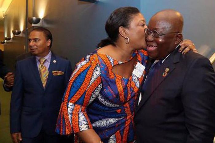 Nana Addo and Rebecca Akufo-Addo