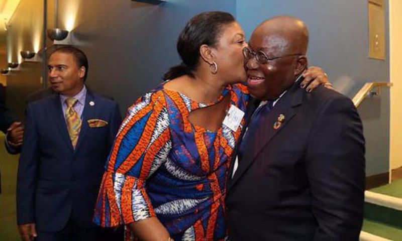 Nana Addo and Rebecca Akufo-Addo