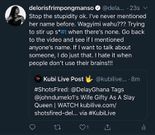 Delay denies shading Jihn Dumelo's wife