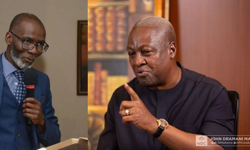 John Mahama: 'Prime Minister’ Gabby Otchere-Darko obsessed with NDC