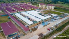 Aerial view of Ghana's new 100-Bed Infectious Disease Centre