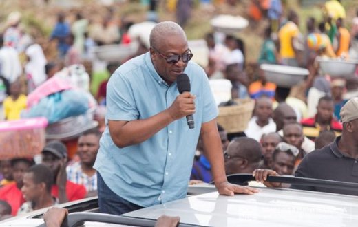 Mahama resumes campaign tour of Ashanti region tomorrow