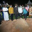 Nana Addo cuts sod