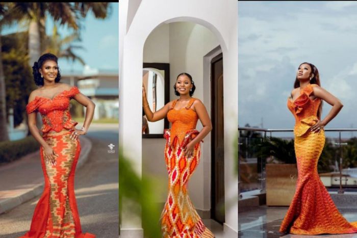 6 perfect orange kente colour combo we have seen in 2020