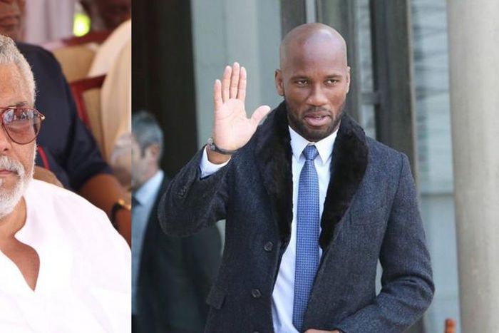 ‘He worked hard for social transformation’ – Didier Drogba’s eulogy of Rawlings