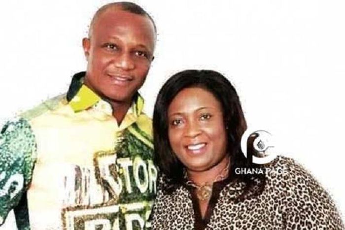 Kwesi Appiah and his wife