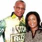 Kwesi Appiah and his wife